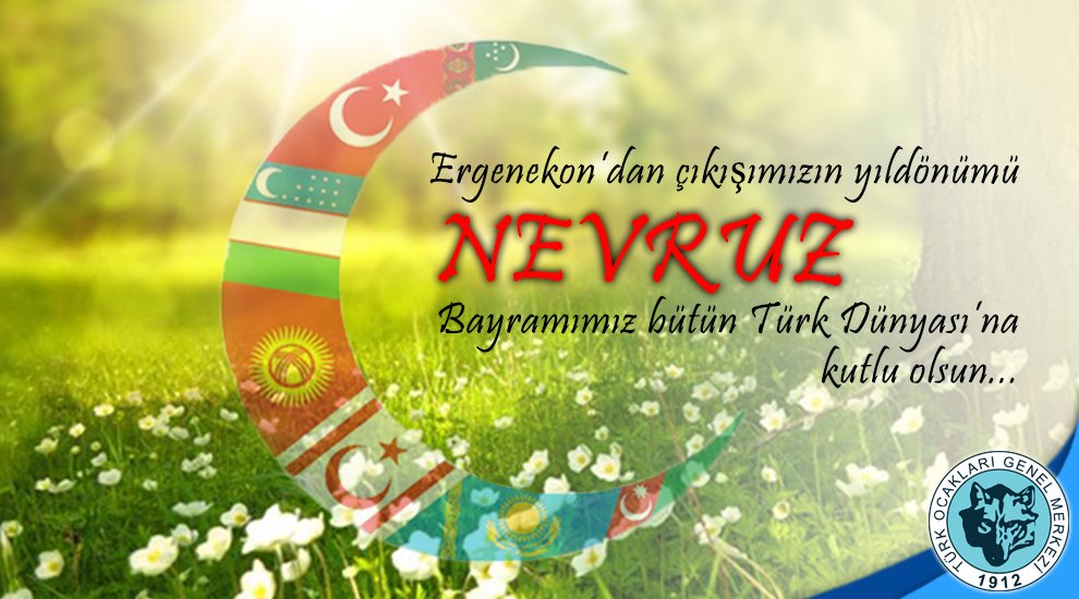 Ergenekon’dan çıkışımızın yıldönümü Nevruz Bayramımız bütün Türk Dünyası’na kutlu olsun...