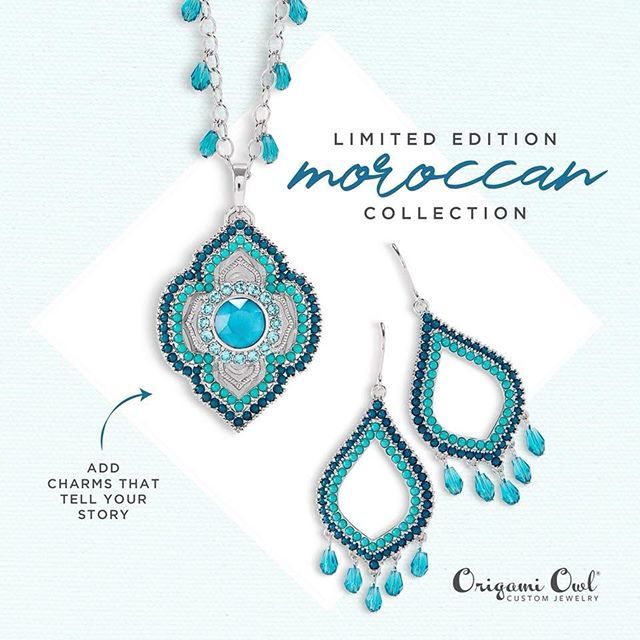 I’m so in love with this limited edition collection.  The colors, the design... everything about it. #moroccaninspired #jewelry #lizofalltrades #loveandlockets💃🏻 #loveandlockets #origamimommieliz #origamiowl #limitededition #mompreneur #sidehustle ift.tt/2GdaWrh