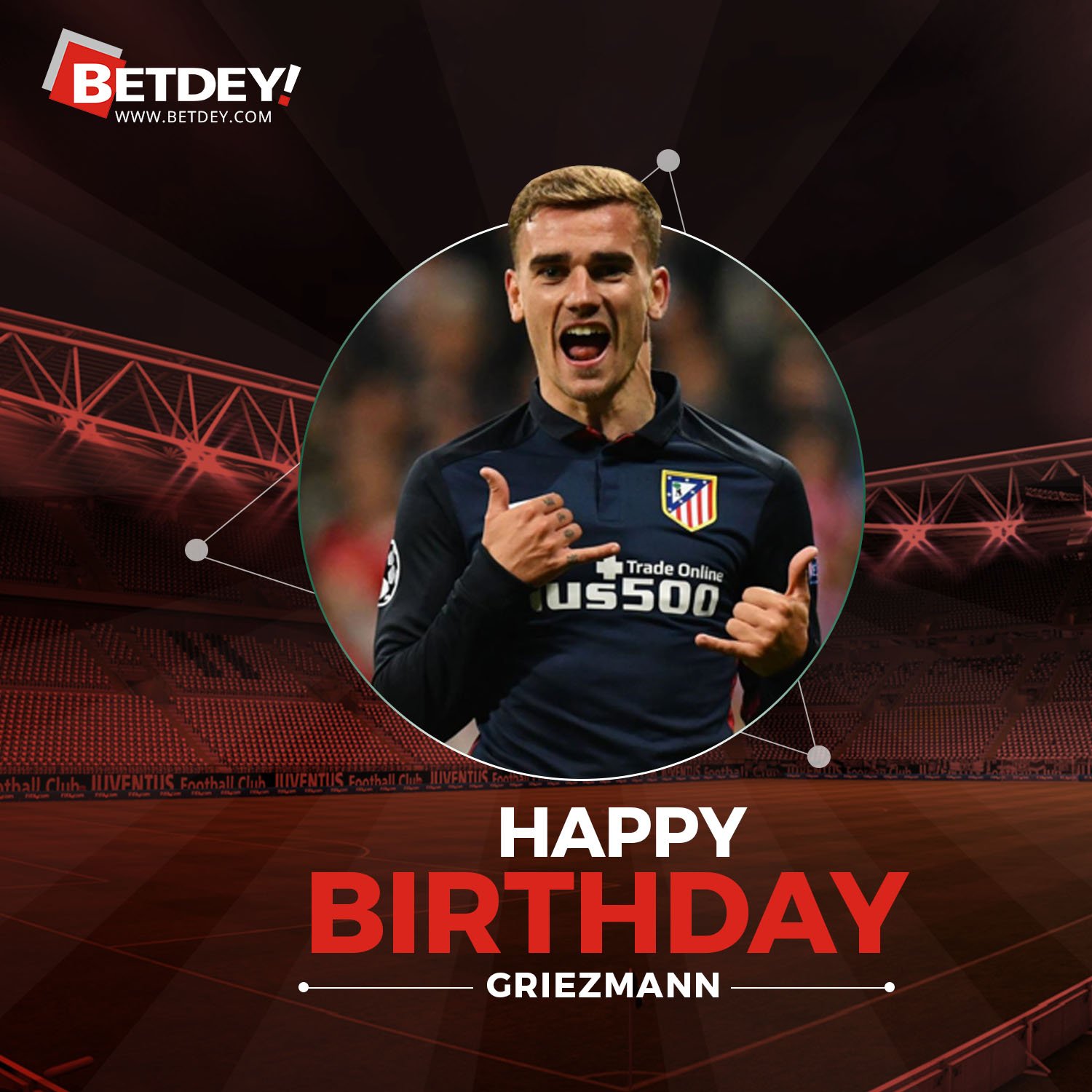 Happy Birthday Antoine Griezmann  