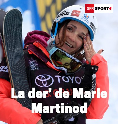 RMCSportExtreme's tweet photo. RDV jeudi à 18:30 en direct de Tignes sur #SFRSport4 pour vivre la dernière compétition de @MarieMartinod avant une retraite bien méritée  !! #SkiHalfPipe #LaDer https://t.co/9W7FLnDtZp