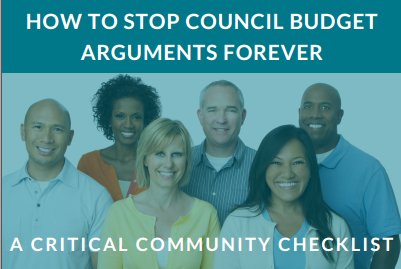 ecdevdotorg's tweet image. End your council budget arguments forever. Learn how March 22 at #EDA2018 @MDBInsight session with Paul Blais and Chris Bandak. Can’t make it? This #free checklist is a great start hubs.ly/H0bnf2p0