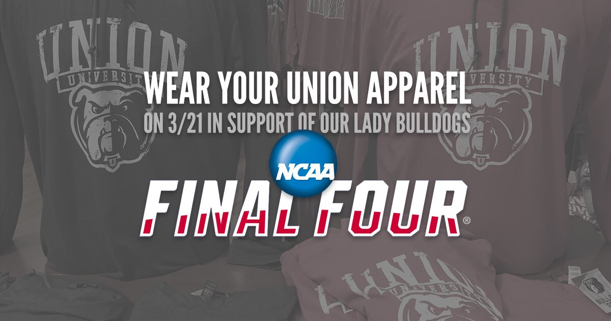 UUAthleticsMS's tweet photo. @UnionUniversity and @UUAthletics donโt forget to wear your #UU gear in support of our @uubasketball ! #UUfinalfour ๐๐๐พ๐ถ https://t.co/hkQHOgImKU