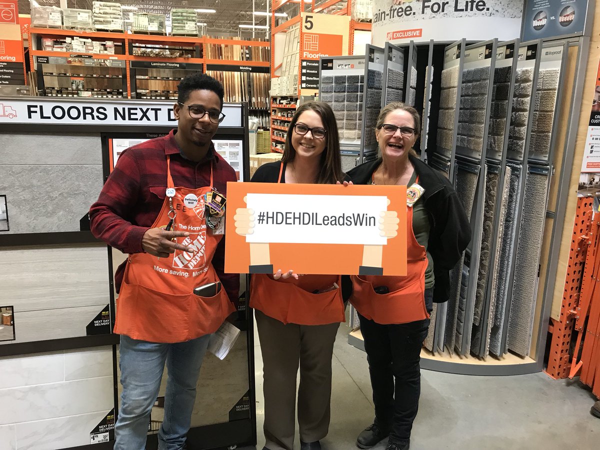 It was a Home Depot Tuesday and a great partnership with The Colony! #HDEHDILeadsWin