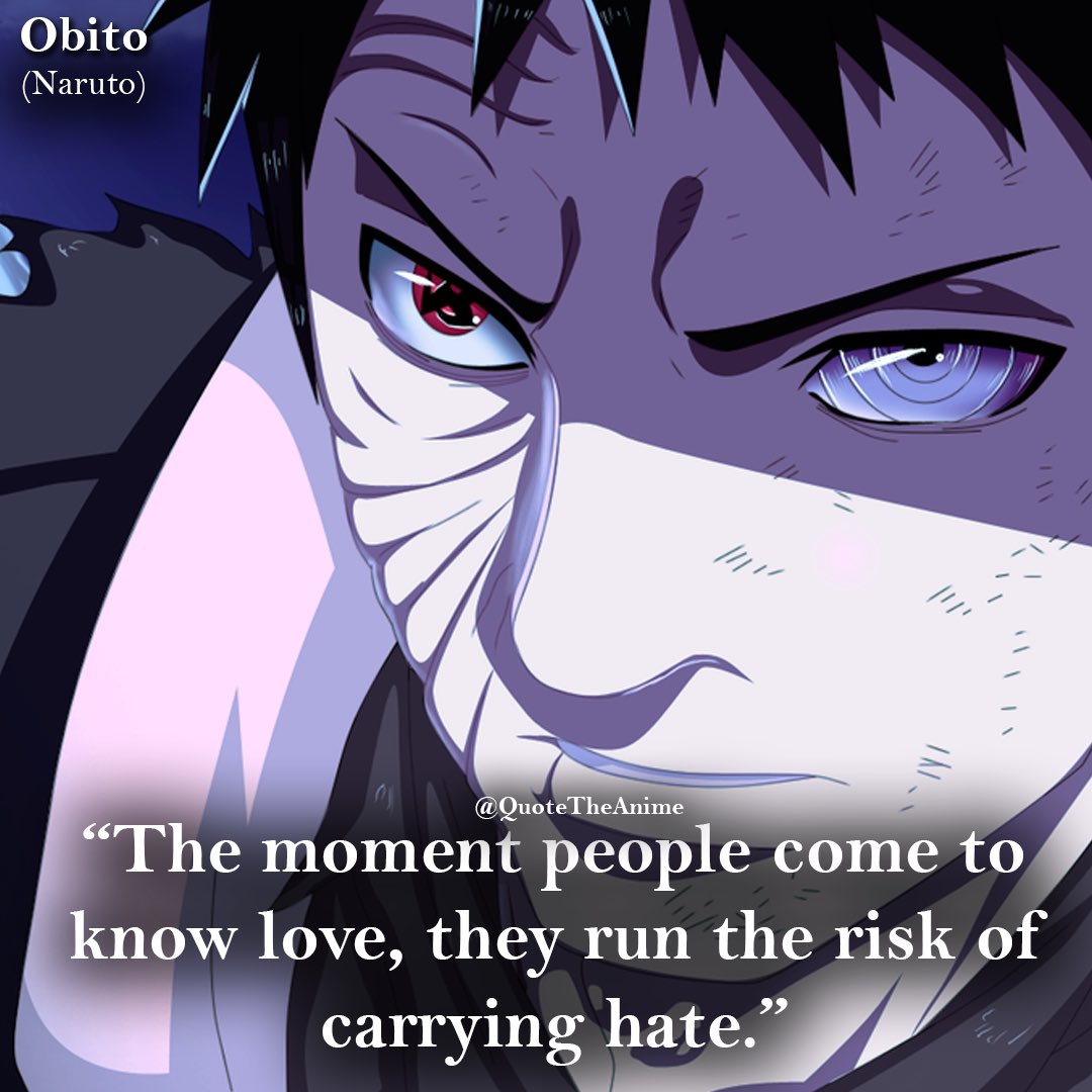 obito uchiha quotes