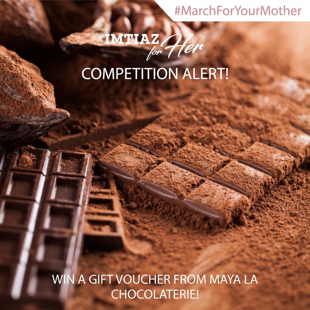 imtiazforherbah's tweet photo. Are you a chocolate lover? Like, retweet &amp; follow us for a chance to win a gift voucher from Maya La Chocolaterie!

Competition ends on the 27th of March 2018

#TreatsForHer #ImtiazforHer #BahrainCredit #BahrainCompetition #Bahrain #FollowLikeAndMention https://t.co/8IPSeDmyg5