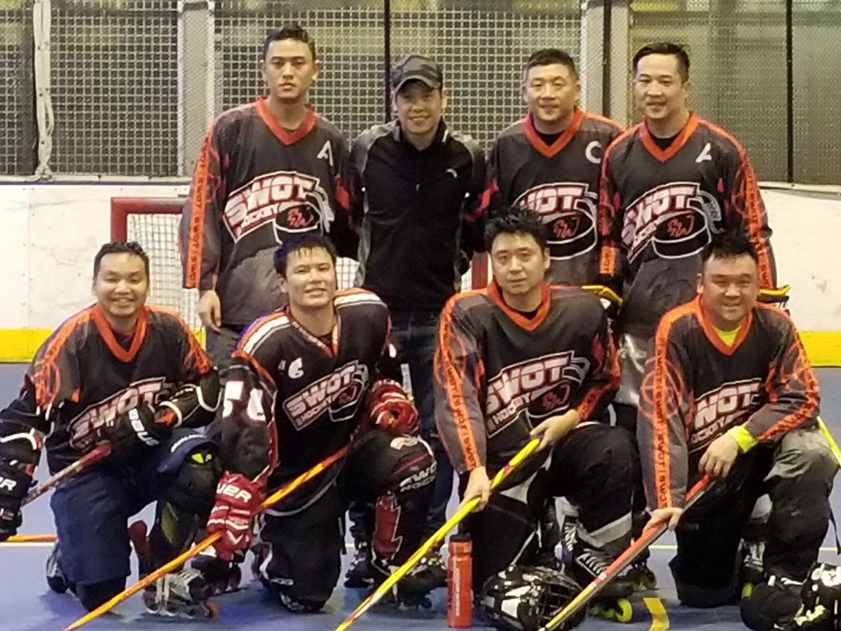 SWOThockey's tweet photo. SWOT captures the Div Championships in the HK Inline Hockey League with a 6-2 win over Bloody Orange https://t.co/mzfdfK6umY