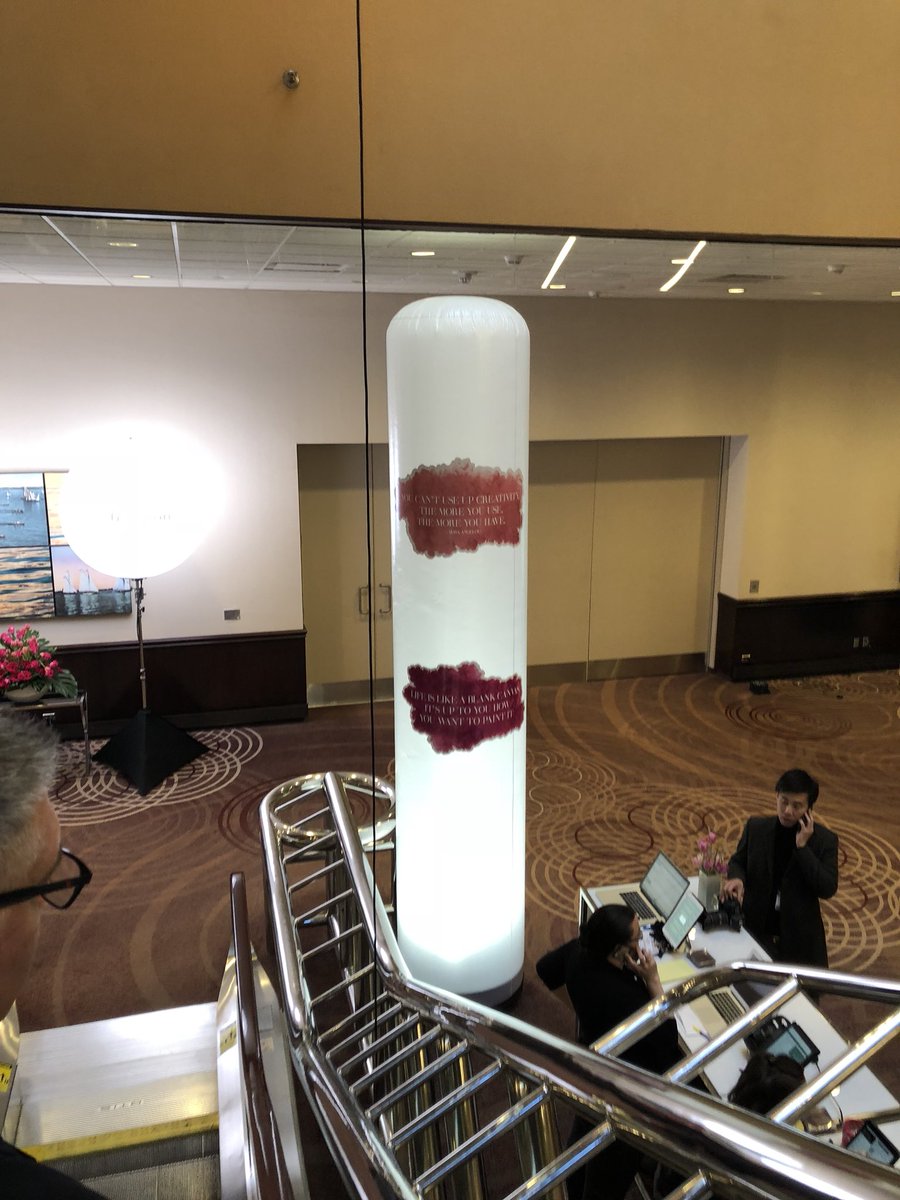 ParadigmEvents's tweet photo. Thank you to one of our favourite suppliers who always makes us look good! @AirstarCanada thank you for the amazing design pieces @cdnspecialevent #CSELive18 https://t.co/Kz9V7lG9cO