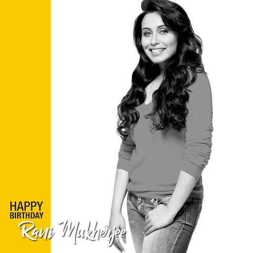 Wishing the star, Rani Mukerji a very happy birthday! 