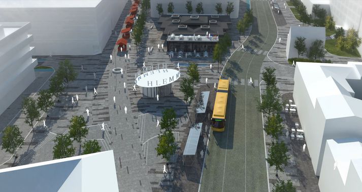 Tillögur að endurhönnun á Hlemmsvæðinu #framtíðin