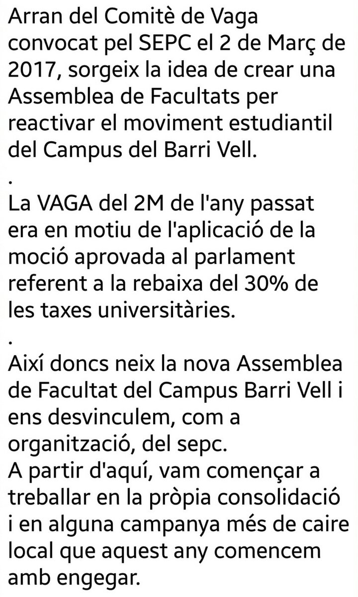 assembleabv's tweet photo. Com va sorgir la idea de crear una assemblea de facultat? 
Tot seguit en les següents fotografies us ho expliquem! https://t.co/DPadbPP8Tw