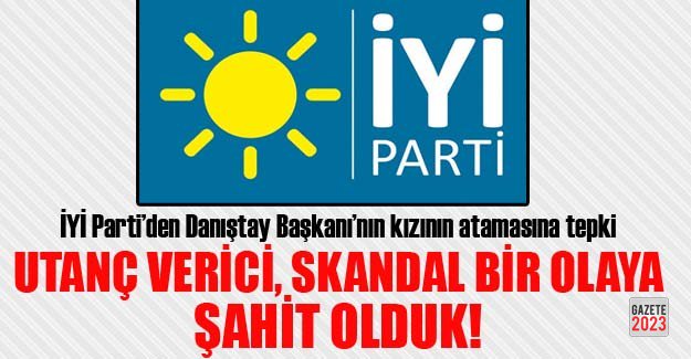 İYİ Parti; Yargı, İsviçre çakısı durumuna düşürüldü! gazete2023.com/siyaset/iyi-pa…