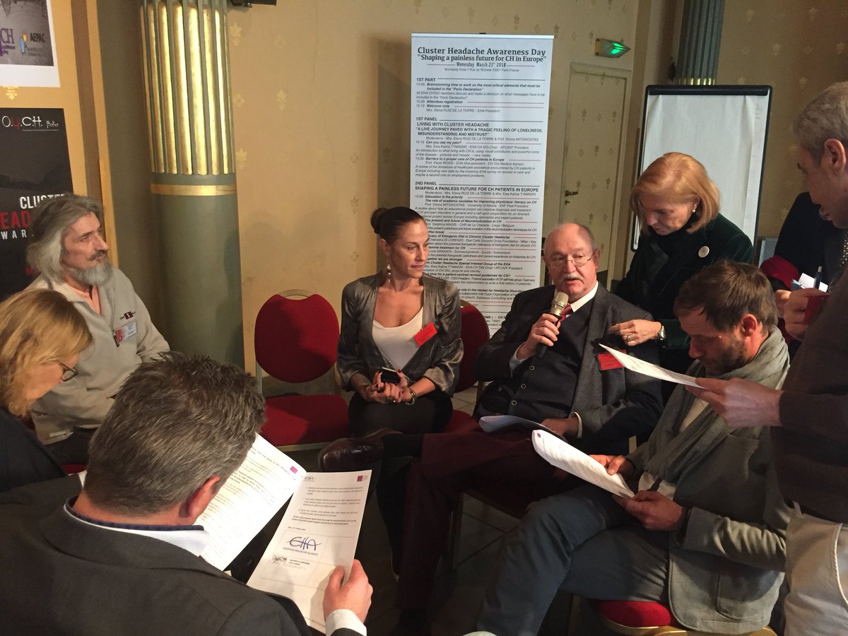 EMHAlliance's tweet photo. Brainstorming time to work on the most critical elements that must be included in the “ Paris Declaration” #forCHfuture https://t.co/Vt19gR55y1