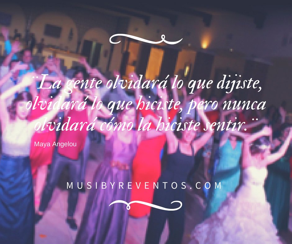 Musibyr's tweet photo. ¨La gente olvidará lo que dijiste,
olvidará lo que hiciste, pero nunca
olvidará cómo la hiciste sentir.¨

https://t.co/dRkARYdZZm
Tlfn: 637 541 494
musibyr@gmail.com

#musibyrnovios2018 #forever2018 #bodas2018 #celebraciones2018 #discotecasmoviles #djs #animadores https://t.co/7u0UdetWzz