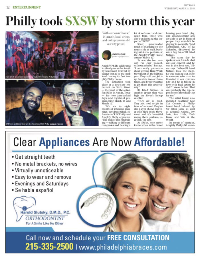 DaveSilver__'s tweet photo. We made the cover of @MetroPhilly!
Pick up a copy of todayโs newspaper & read more about @AmplifyPhilly 2018.
You can also check out the online article here: https://t.co/TLbZQdSsV5
#AmplifyPhilly https://t.co/N8OKiZQuo4