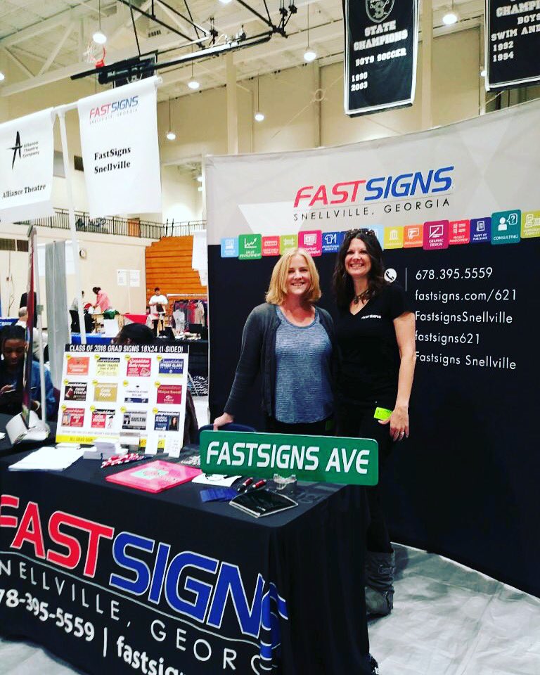 Fastsigns Snellville On Twitter Ld And Coleen Working Shiloh
