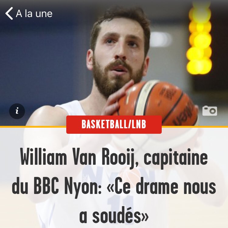 sagesserf's tweet photo. 🏀Avant les play-off, le capitaine du BBC Nyon, William Van Rooij revient sur ses deux opérations au genou et sur le drame qui a endeuillé le club en début de saison.
Réactions 💬 à retrouver ici ⬇️:
https://t.co/fjtqNXJdRW
#bbcnyon #lnb #swissbasketball #playoff #lacote https://t.co/H40kCiI5t8