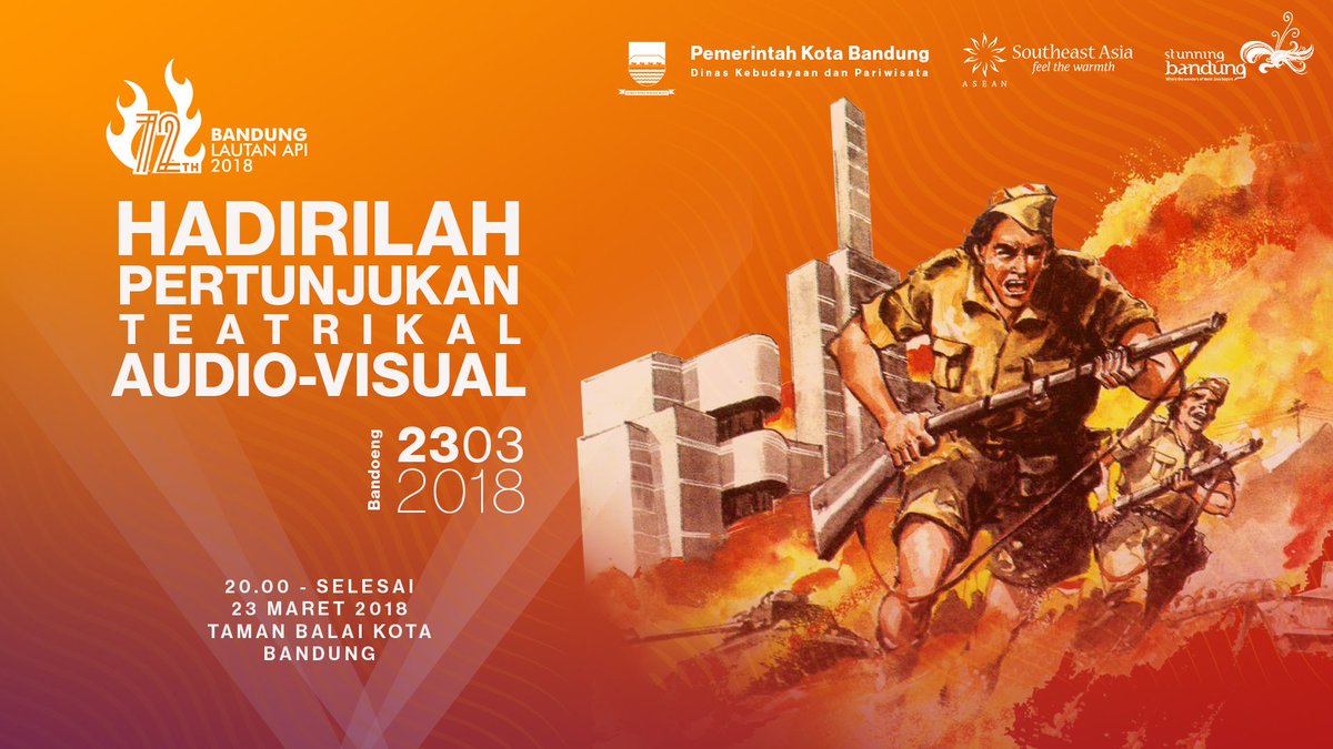 AlvinNukman's tweet photo. #bandunglautanapi #bandunglautanapi2018
#BLA #BLA2018 #untukbandung https://t.co/zeMINmz6MU