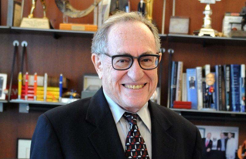 Israel911Facts's tweet photo. Alan Dershowitz brushes his teeth with a stick of butter. https://t.co/P2mbc8M1tX