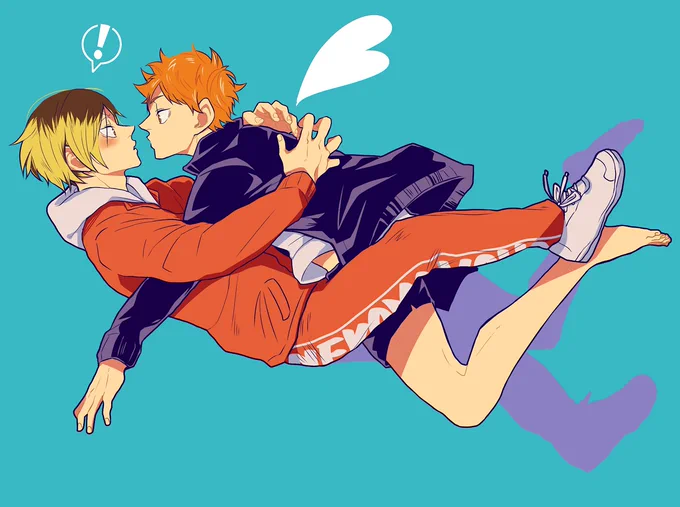 及日と研日も好き(過去絵) 