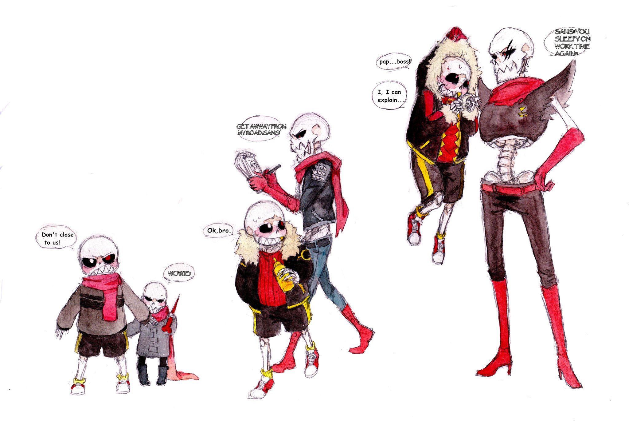 Darkness-冥黑无爱on X: #underfell #fellcest #fontcest #undertale_au  t.cok9MduapfPc  X