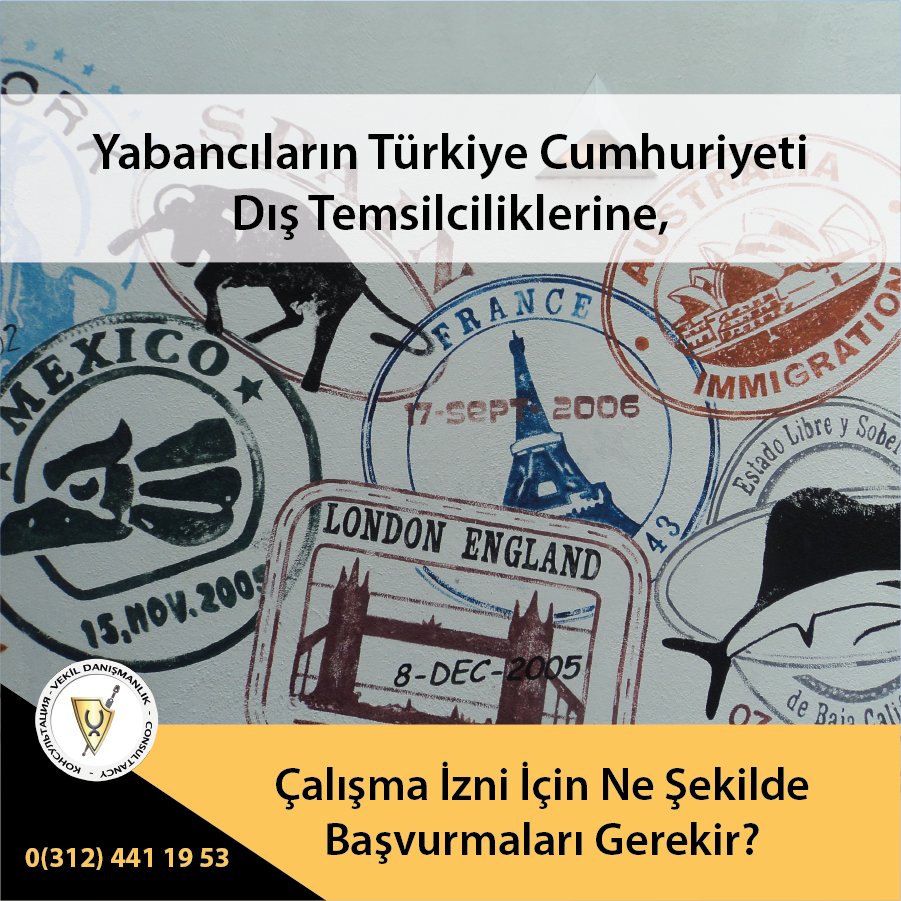vekildanisma's tweet photo. Yabancıların Türkiye Cumhuriyeti Dış Temsilciliklerine, Çalışma İzni İçin Ne Şekilde Başvurmaları Gerekir?
https://t.co/vHlqYljcrw
#Çalışmaİzni #İkametİzni #Oturmaİzni #DiplomaDenkliği #YabancıPersonel #İşKanunu #Göçİdaresi #YaşlıBakıcı #YabancıÇalışma #YabancıHastaBakıcı https://t.co/pZten85CD1