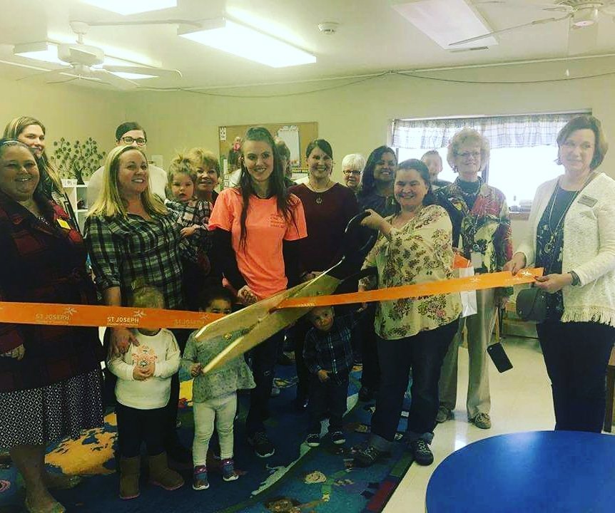 ICMS_StJoe's tweet photo. We would like to give a huge thank you to everyone who came to support us for our ribbon cutting ceremony! https://t.co/jHl1pFxuJZ