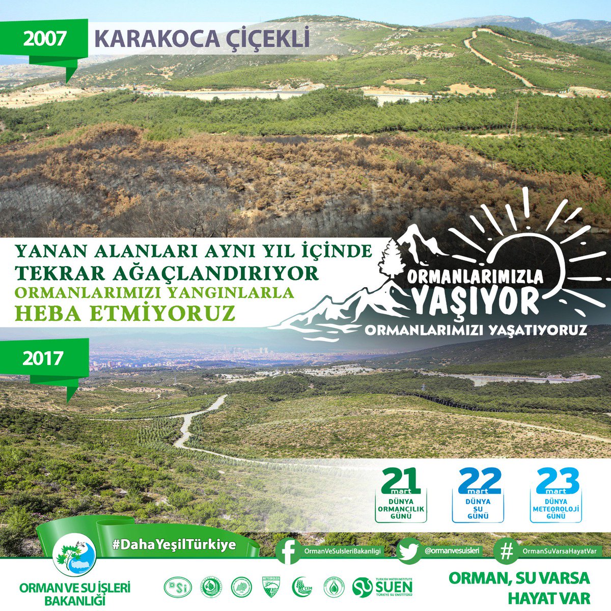 #DahaYeşilTürkiye
