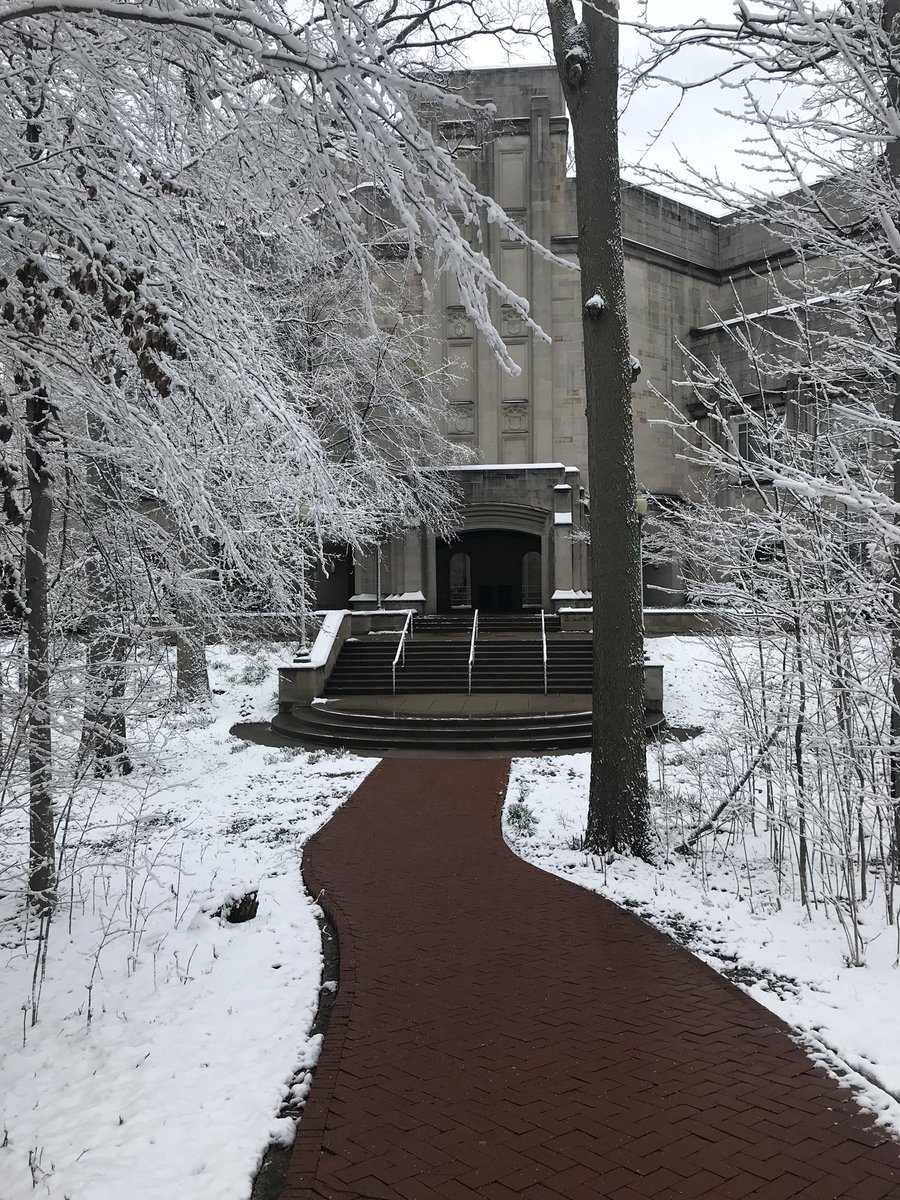 PitneyTrevor's tweet image. I may be sick of snow but it sure makes walking to class a lot prettier #seconddayofspring