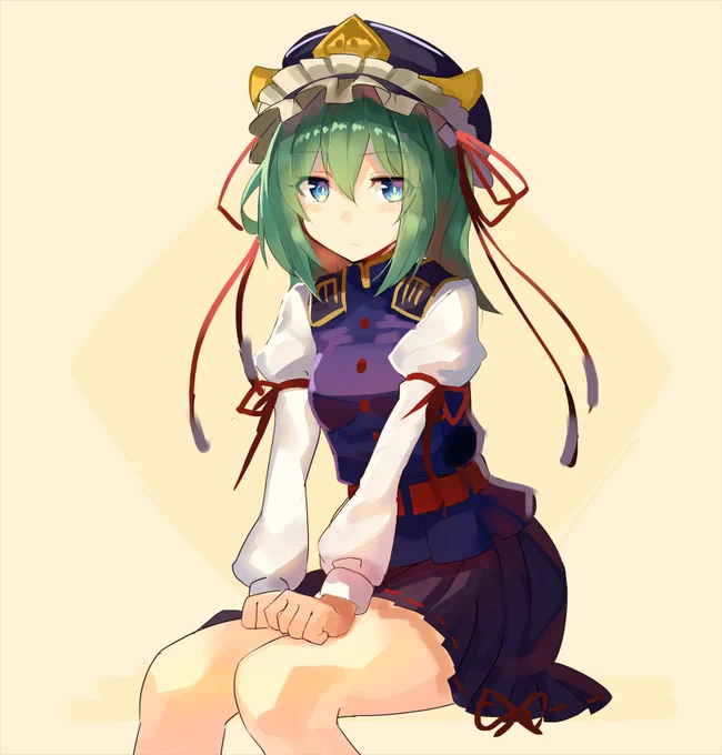 #深夜の真剣お絵描き60分一本勝負えーき様^^ 