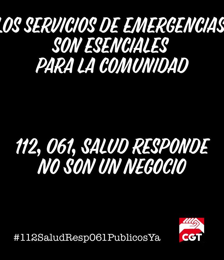 <a href="/nicadichiara/">Verónica Pérez</a> <a href="/jpduran/">Juan Pablo Durán</a> <a href="/jesusmaria_ruiz/">Jesús Maria Ruiz</a> <a href="/fcovargasramos/">Francisco Vargas</a> <a href="/ARdeArellano/">Antonio Ramírez de Arellano</a> <a href="/mariojimenez/">Mario Jiménez</a>  <a href="/Josefislop/">José Fiscal</a> <a href="/susanadiaz/">Susana Díaz Pacheco</a> <a href="/JAragonAriza/">FJavier Aragon Ariza</a> <a href="/pepemsanchez/">José Muñoz</a> <a href="/JOSELARU/">Jose Latorre</a> @NoeliaRuizPSOE <a href="/micastell/">Miguel Castellano</a> que no pase nada en semana santa las empresas comisionistas tienen #112SaludResp061PublicosYa bajo mínimos