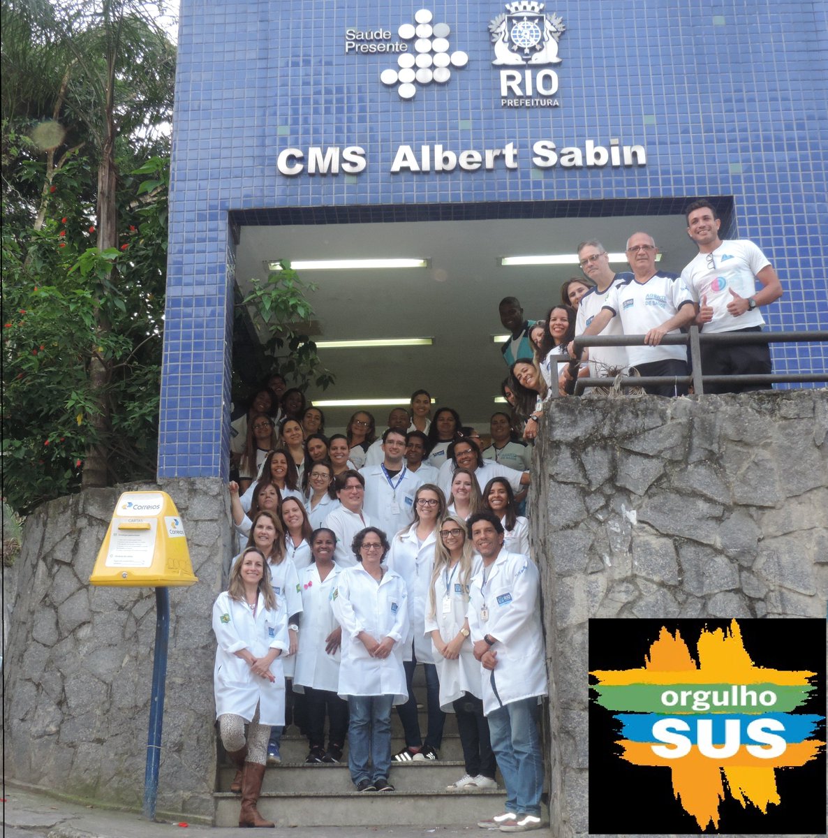 cmsalbertsabin's tweet photo. É bom demais sentir orgulho de si mesmo, do que faz no dia a dia, do seu próprio trabalho. E trabalhar com pessoas que você admira, aprende e constrói junto. Melhor ainda fazer parte de um Sistema de Saúde que é patrimônio de todos os brasileiros e da humanidade  #orgulhosus https://t.co/9cC5vrtjrM