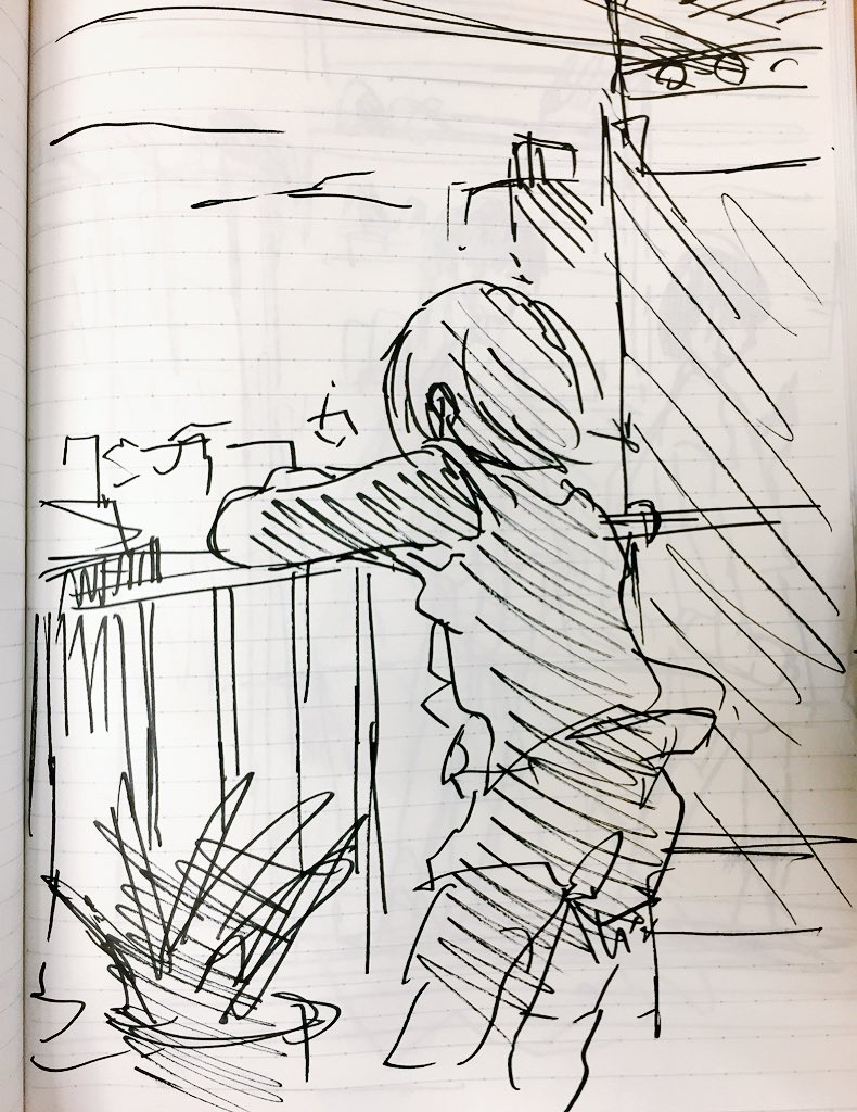 昨日の夜中の殴り書きたちです。 