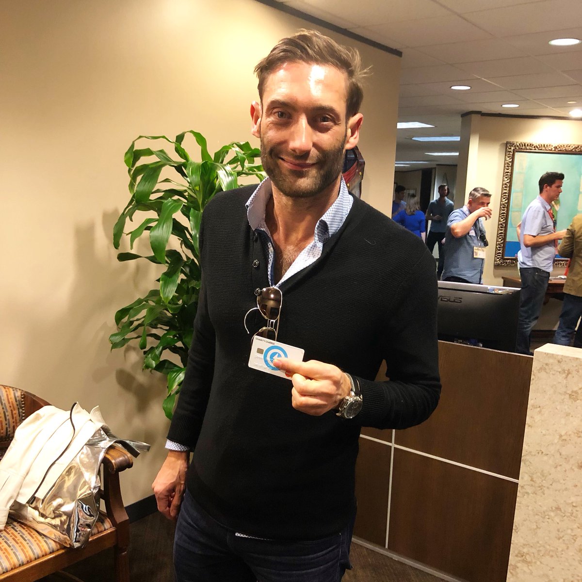 Huge thanks to @GOY909 for being one of our first cardholders and helping us propel the movement!!!!

@GOY909 supports the <a href="/gzlfoundation/">Gazelle Foundation</a> with every purchase he makes 🙌😁🙌

#chargeitforward #SocialImpact #socent #giveback