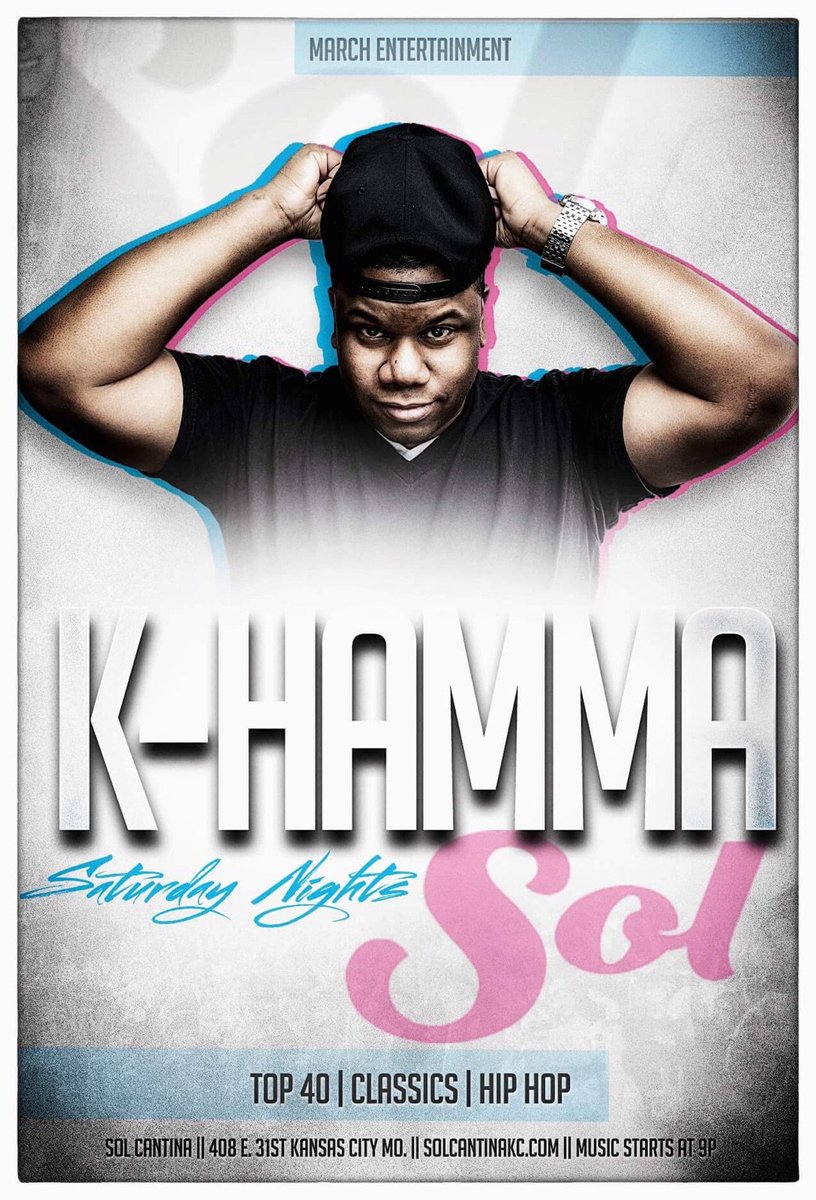 Because it's never too early to start planning your weekend:

Bacardi and El Jimador silver specials begin when <a href="/DjK_Hamma/">Kenny Duncan</a> does at 9.  See you then!