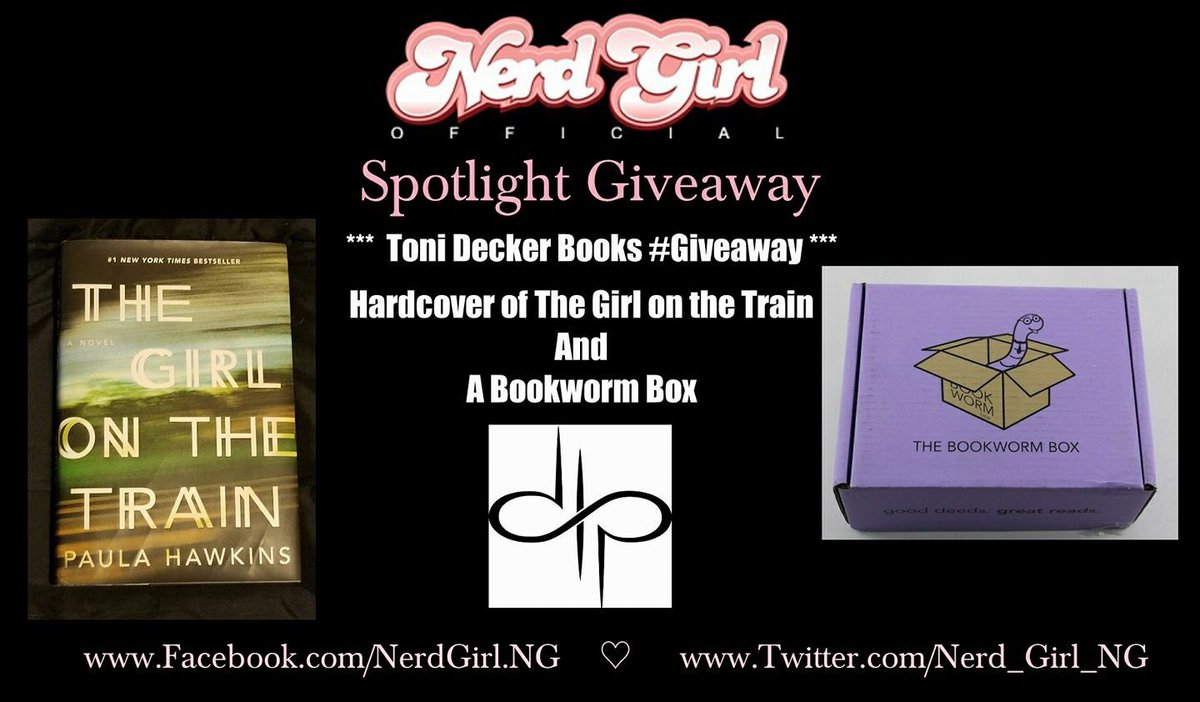 Nerd_Girl_NG's tweet photo. #giveaway is live at @Nerd_Girl_NG featuring @ToniDeckerBooks! Win a #book and #bookwormbox! Click to enter: https://t.co/ivQ1a9Z0RO https://t.co/XnKdKAkR5v