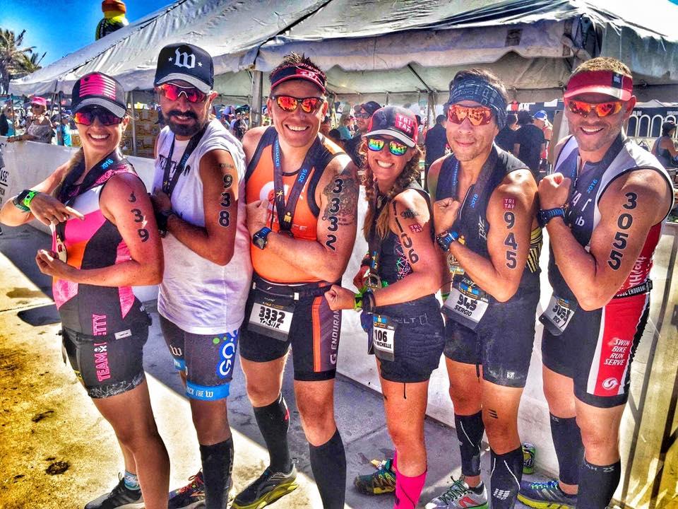 If you're racing #IM703Oceanside, you could look as great as all these folks. Swing by the bib list to get your number, then swing by the #TriTats website to order your #Irontats. #LookLikeAPro bit.ly/2G0Mjed