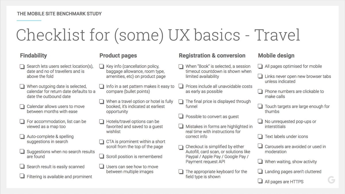 LinaCHansson's tweet image. Action point from my talk at #Webbdagarna: 2. Fix findability. Use these checklists to make sure your site has basic UX.