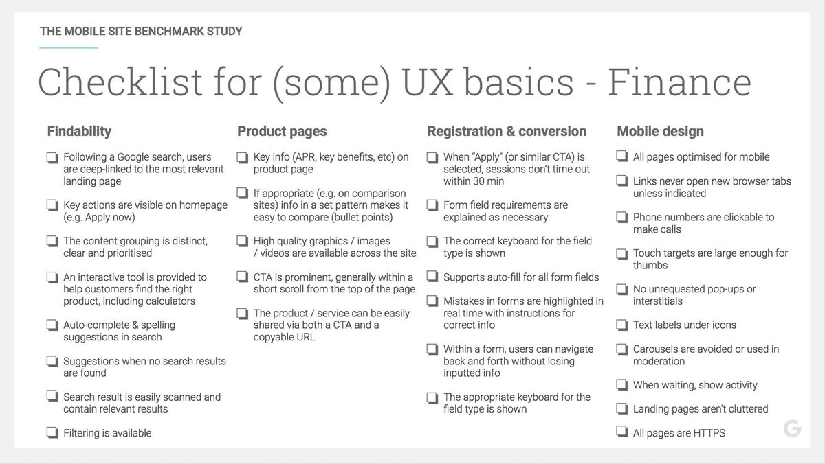LinaCHansson's tweet image. Action point from my talk at #Webbdagarna: 2. Fix findability. Use these checklists to make sure your site has basic UX.