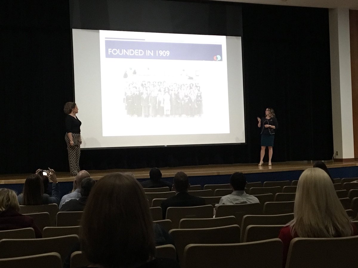nmwisdom09's tweet photo. At @1MillionCupsSGF listening to Jacqueline &amp; Anjanette speak about @AWCSpringfield. #1millioncups #blucrew #1MCSGF https://t.co/bTMznQ2ih4