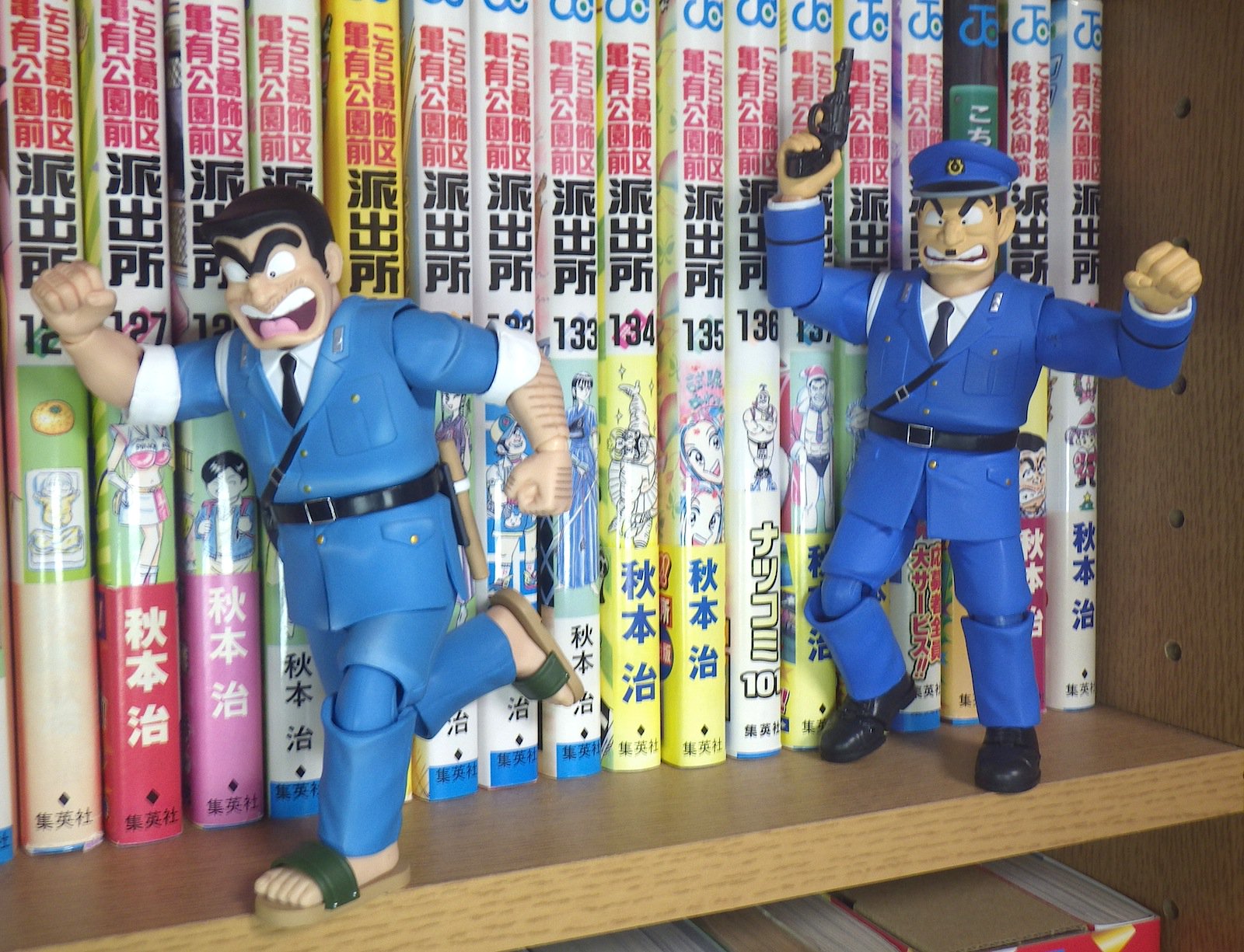 フィギュア　MAX特製 両津勘吉胸像 「こち亀」 MAXジャンププレゼント当選品 こち亀」両さんが可動フィギュアに、ジャンプ展VOL.2で会場販売