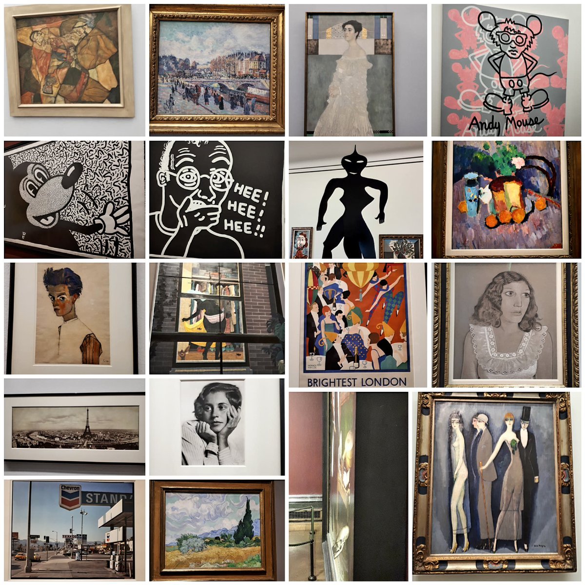 bella6668's tweet photo. Within 14 days I've been to 8 museums in London, Munich & Vienna #TwoTempleChurch #nationalgallery @AlbertinaMuseum @Leopold_Museum #khm #altepinakothek #neuepinakothek #keithharing #wowhorten #schiele #theshapeoftime #klimt #holbein #directorschoice #lucianfreud #jawelensky #art https://t.co/IfASDRp6MB