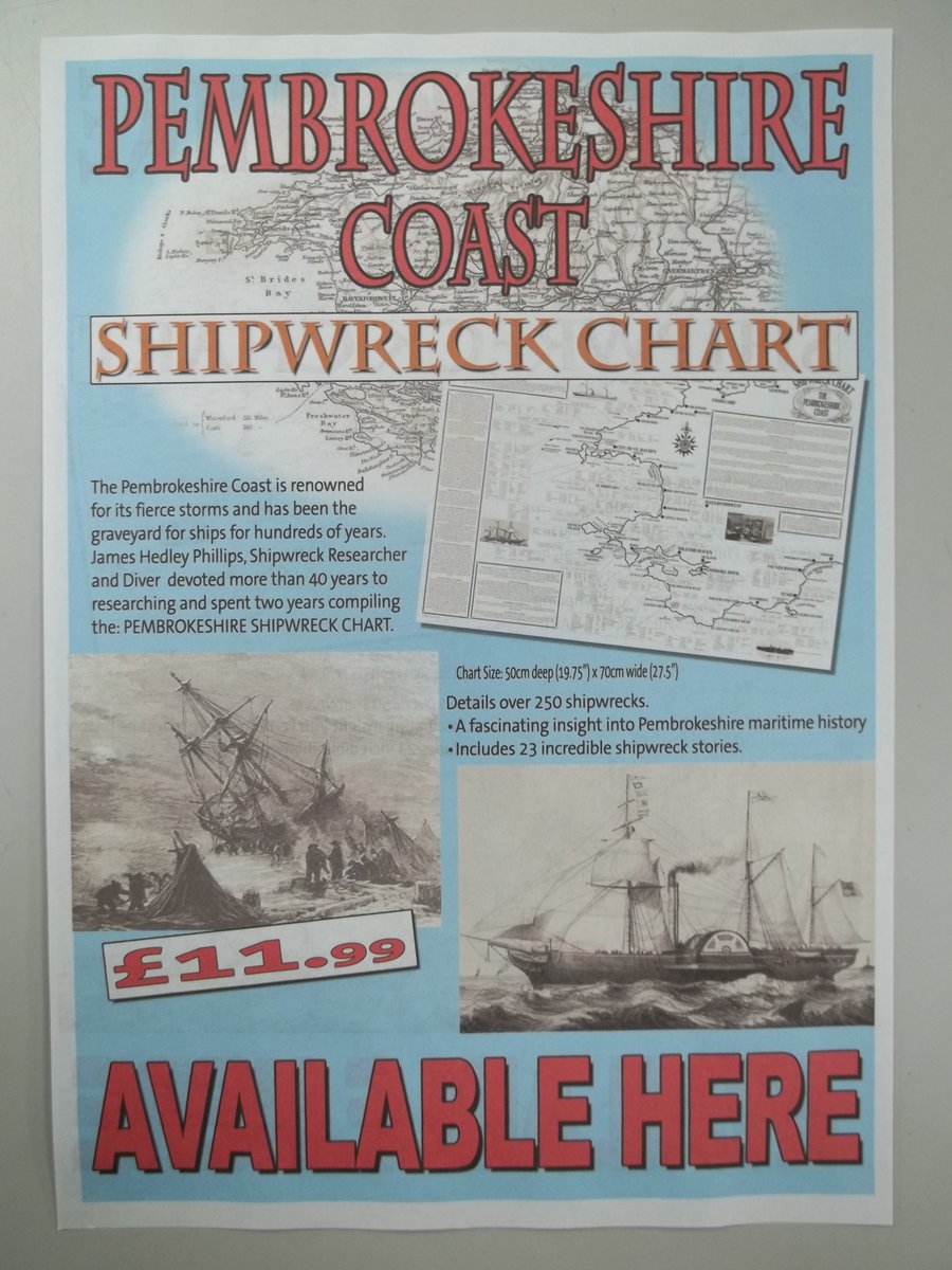 Pembrokeshire Shipwreck Chart