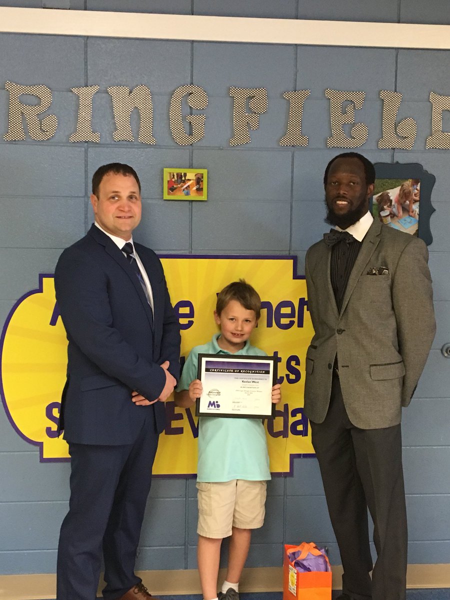 Congratulations to 1st grader Keelan West on winning D50’s March of Dimes Logo Contest! Keelan’s design will be displayed on D50’s March of Dimes T-shirt this year! @ClassWest @sprshines @MarchofDimes @sprgwd50 @jgizzle1985 #gwd50 #sced