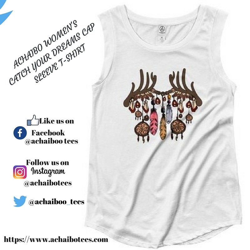 achaibotees's tweet photo. ACHAIBO WOMEN'S CATCH YOUR DREAMS CAP SLEEVE T-SHIRT
Click link in bio to buy this and much more!
#achaibowomen #yogaoutfit #yogawear #yogaeveryday #yogatshirts #activewear #fitness #comftyclothes #yogini #yogaeverydamnday #yoga #dreamcatcher #yogini https://t.co/ua0mOxOoZB