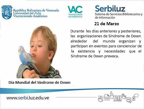 Día Mundial del Síndrome de Down