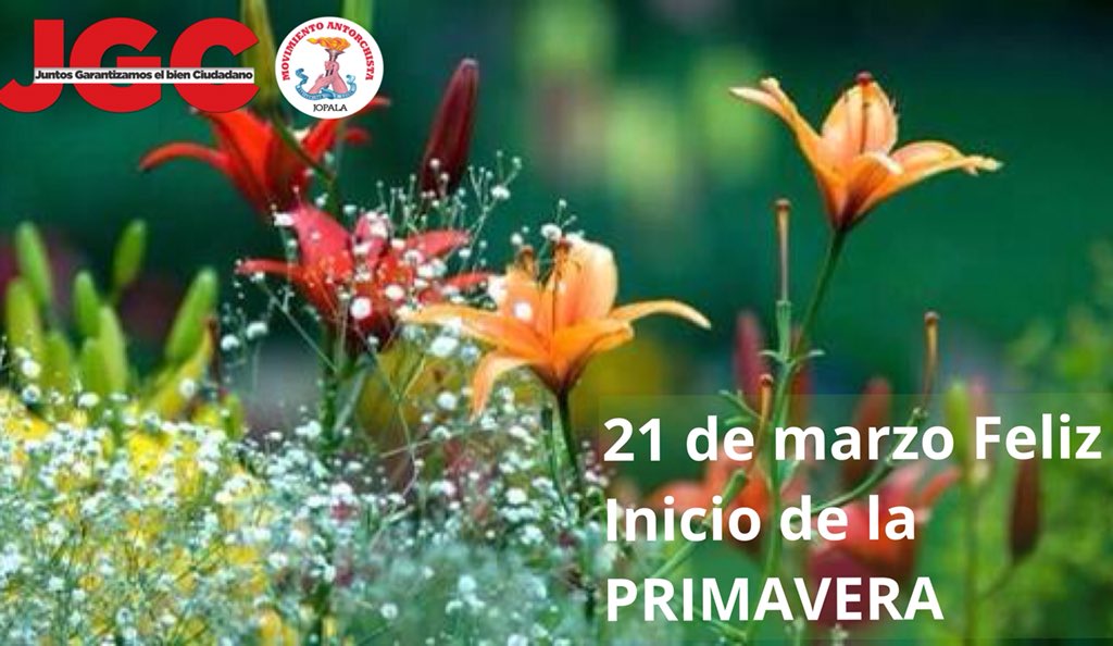 ErickGA1992's tweet photo. #21DeMarzo
 ¡Feliz Día de la Primavera!

Con la primavera 
Viene la canción, 
La tristeza dulce 
Y el galante amor. 

Con la primavera 
Viene una ansiedad 
De pájaro preso 
Que quiere volar. 

No hay cetro más noble 
Que el de padecer: 
Sólo un rey existe: 
El muerto es el rey. https://t.co/93tFxSwZNU