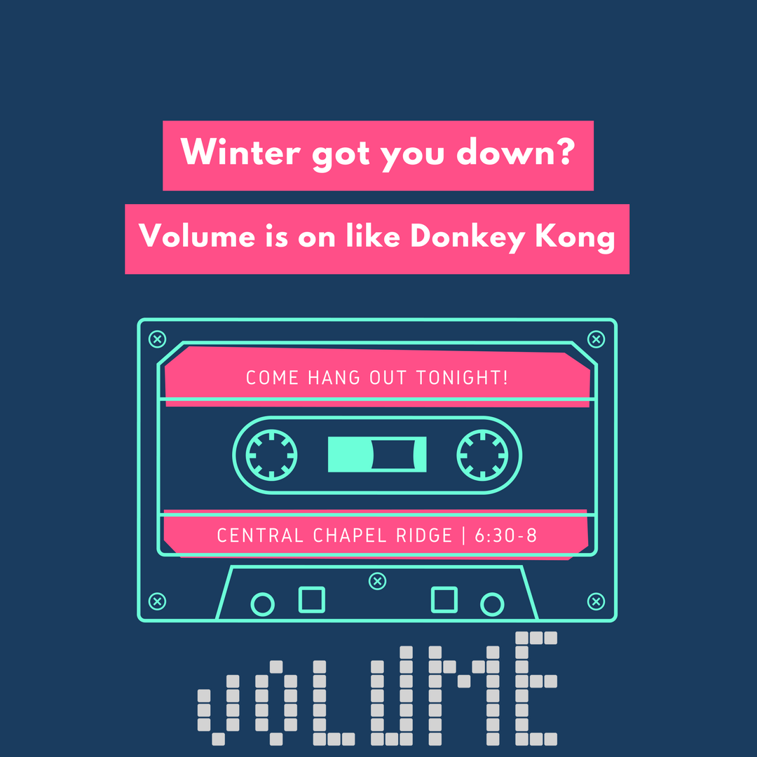 centralmsm's tweet image. Just a heads up. Volume is still happening tonight. We will be hanging out with another candidate for our Middle School Pastor position. Hope to see you there!