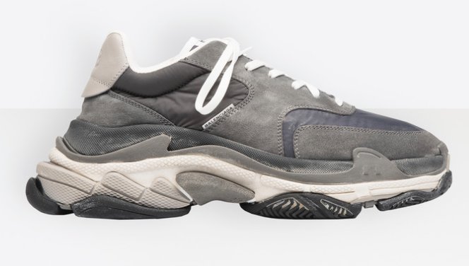 balenciaga triple s 2.0 grey