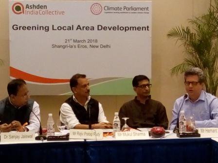 AshdenIndia's tweet photo. Mr. Hemant Lamba, Chairperson, Ashden India collective addressing the gathering in "Dissemination workshop on RE toolkit for MPLAD"

#REtoolkit #RenewableEnergy #DRE #AshdenIndia #ClimateParliament

Climate Parliament https://t.co/Y8rz1YQgvn