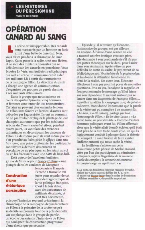 Francois Perache On Twitter Charlie Hebdo Yann Diener Consacre Une Pleine Colonne A Notre Serie Fillonnesque La Veste Ecoute Integrale Des 4 Episodes En Podcast Ici Https T Co S3eivpeumx Liens Dans La